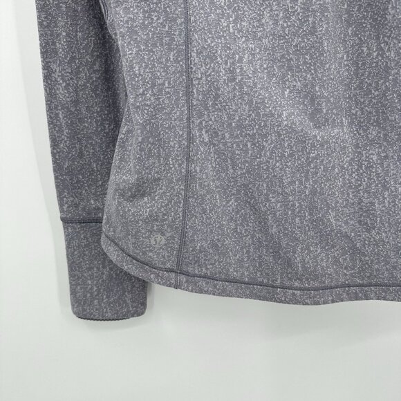LULULEMON t shirt tee swiftly long sleeve thumb hole gym workout sports gray 14 - Picture 6 of 6